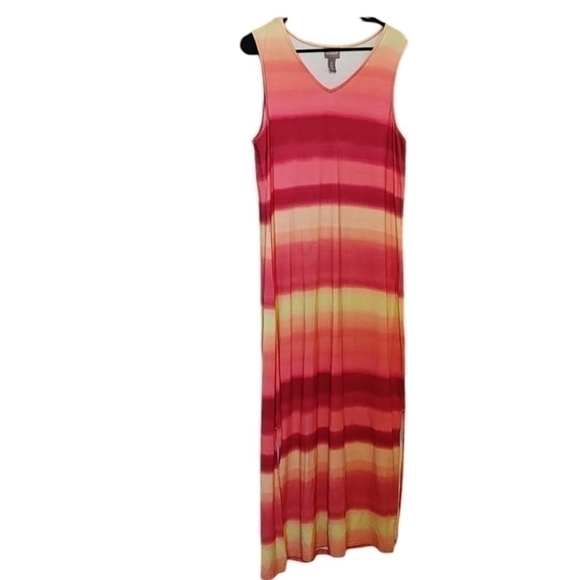 Chicos Full Length Sleeves Dress size 2 Large - Picture 1 of 6